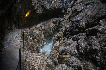 Walking thorugh the Hoellental