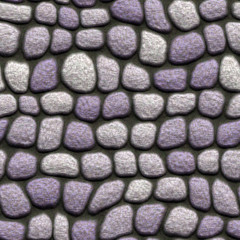 Obraz na płótnie Canvas Seamless pattern of pavement