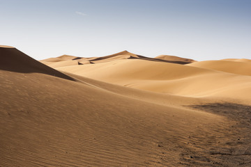 Fototapeta na wymiar Desierto del Sahara, Marruecos