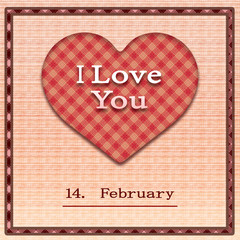 Happy Valentine's Day. 3D