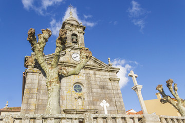 San Julian church of Arousa Island