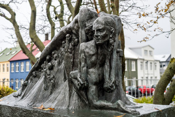 Island - Reykjavik - Skulpturengarten