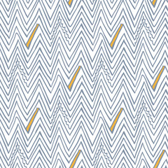 Simple seamless vector pattern with zigzag lines