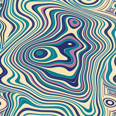 Fototapeta na wymiar Seamless abstract wave pattern 