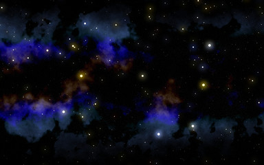 Fototapeta premium Milky Way - big background