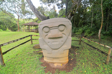 San Agustín -  pre-Columbian archaeological sites in the southern Colombian Department of Huila   © robnaw