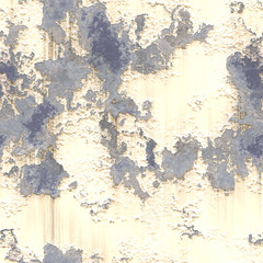 Seamless  grunge   background  with peeling paint