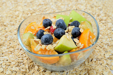 oat cereal with fruit