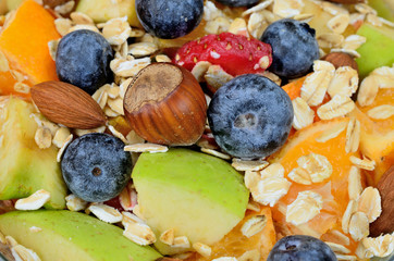 oat cereal with fruit