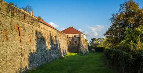 Beautiful old castle in Uzhgorod.