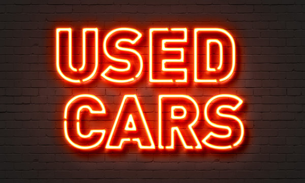 Used Cars Neon Sign