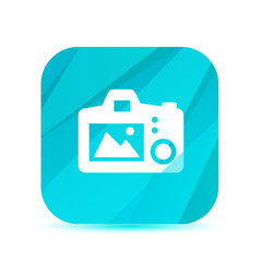 Creative Glass App Icon - Vector