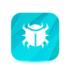 Creative Glass App Icon - Vector