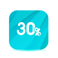 Creative Glass App Icon - Vector