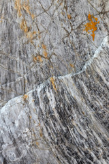 Patterned granite surfaces.