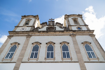 Fototapeta na wymiar Close da Igreja do Senhor do Bonfim em Salvador Bahia