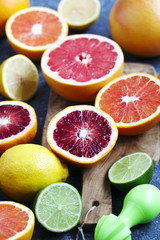 Fototapeta premium Citrus fruits
