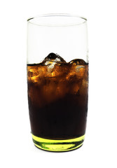 Isolated soda drink on a white background.
