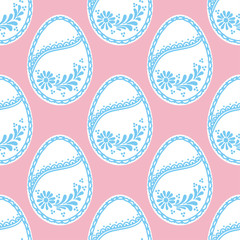 Easter seamless pattern