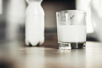 Bottles of Milk on a Doorstep