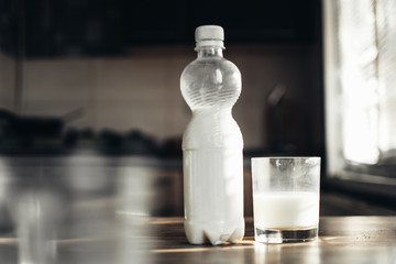 Bottles of Milk on a Doorstep
