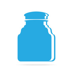 bottle icon vector illustration