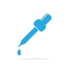 Dropper icon, medical sign