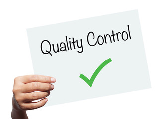 Fototapeta premium Quality control Outstanding Perfect Satisfying Success Concept
