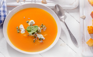 Pumpkin soup