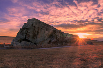 Big Rock Sunset