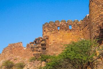 Battlements of Mehangarh Fort