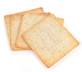 Biscuits isolated on white