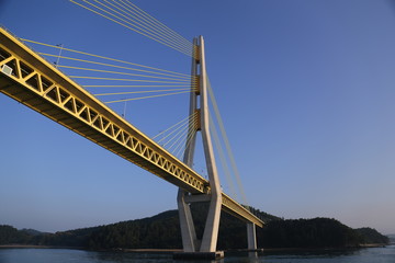  A bridge connecting the sea