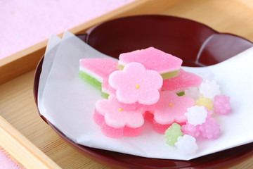 ひな祭り　お菓子