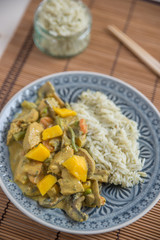 Curry mit Reis