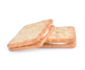 Biscuits isolated on white