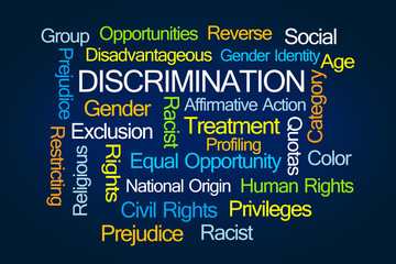 Discrimination Word Cloud