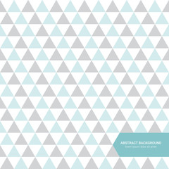 Abstract blue triangle background. Vector illustration eps10