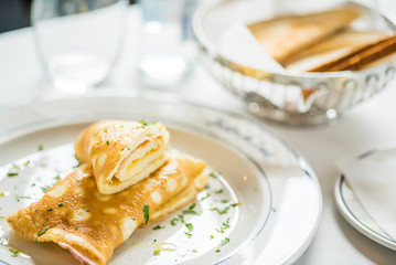 breakfast in the cafe