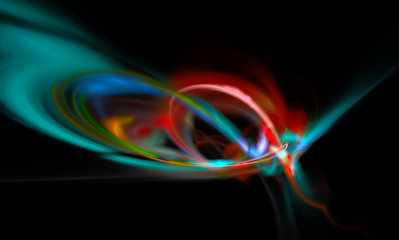 Circular colorful fantastic background/wallpaper