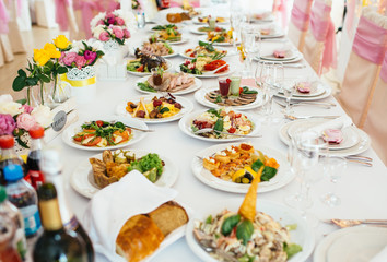 The wedding dishes