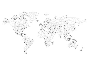 Abstract world map © k_yu