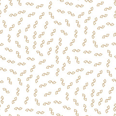 Abstract geometric gold memphis fashion design  pattern