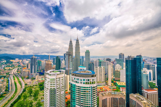Downtown Kuala Lumpur skyline