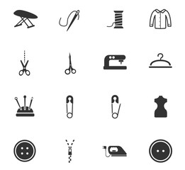 tailoring icon set