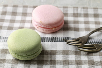 French macaroons cookies