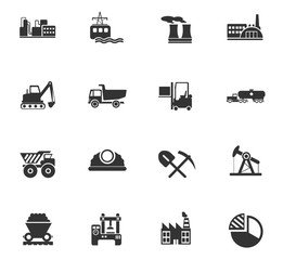 industry icon set