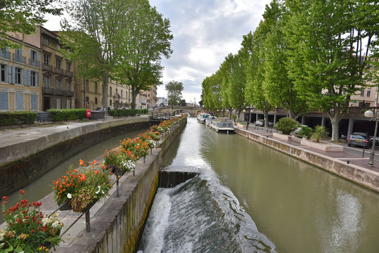 Canal de la Robin in Narbonne