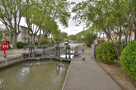 Canal de Jonction at Salleles d'Aude