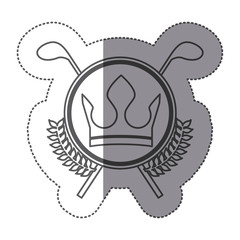 symbol golf emblem icon image, vector illustration